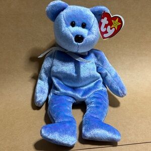 Ty 1999 Clubby II Plush in Purple Hue